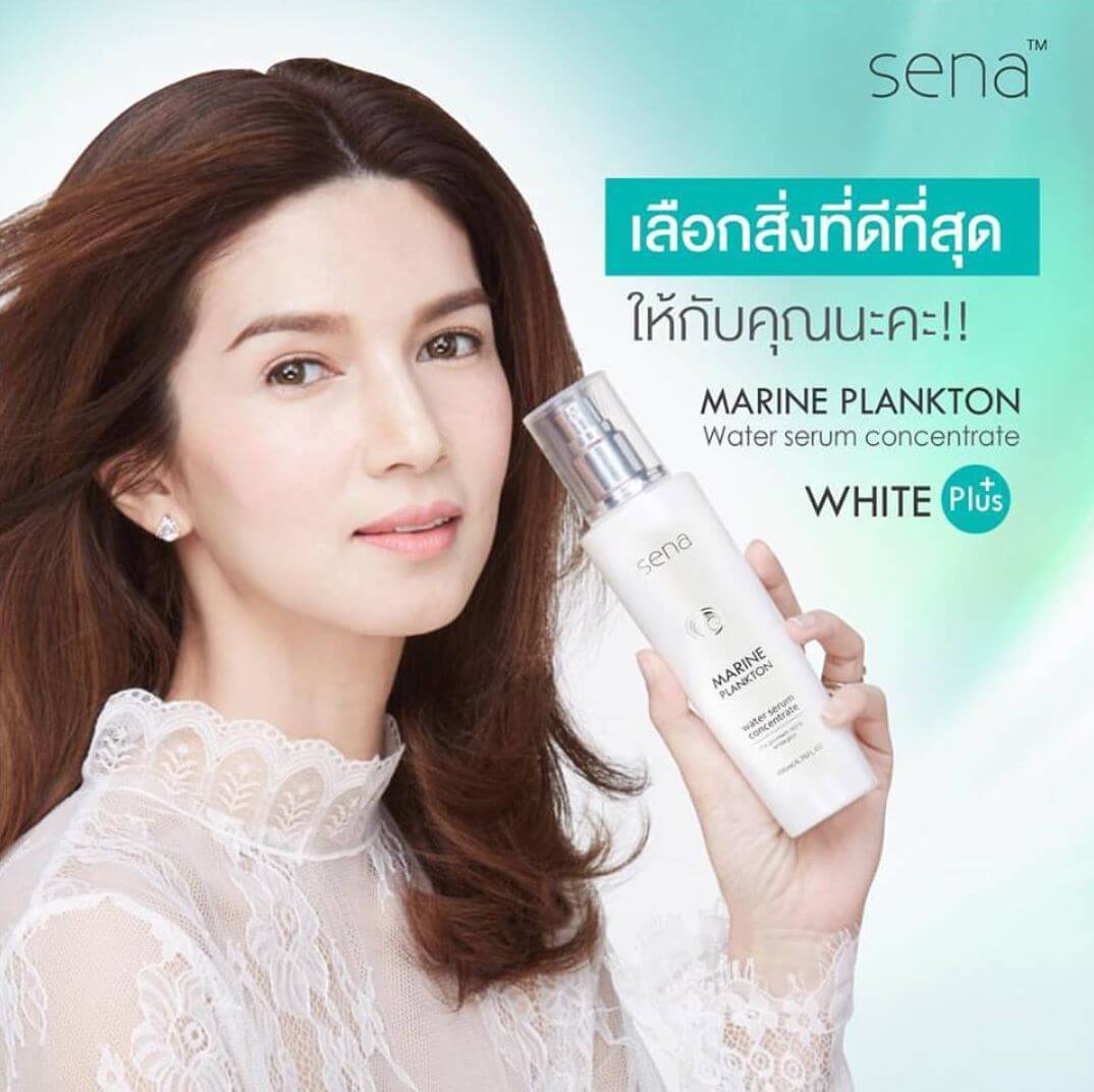 น้ำตบแม่โบว์,น้ำตบวุ้นเส้น,sena marine plankton water serum concentrate,